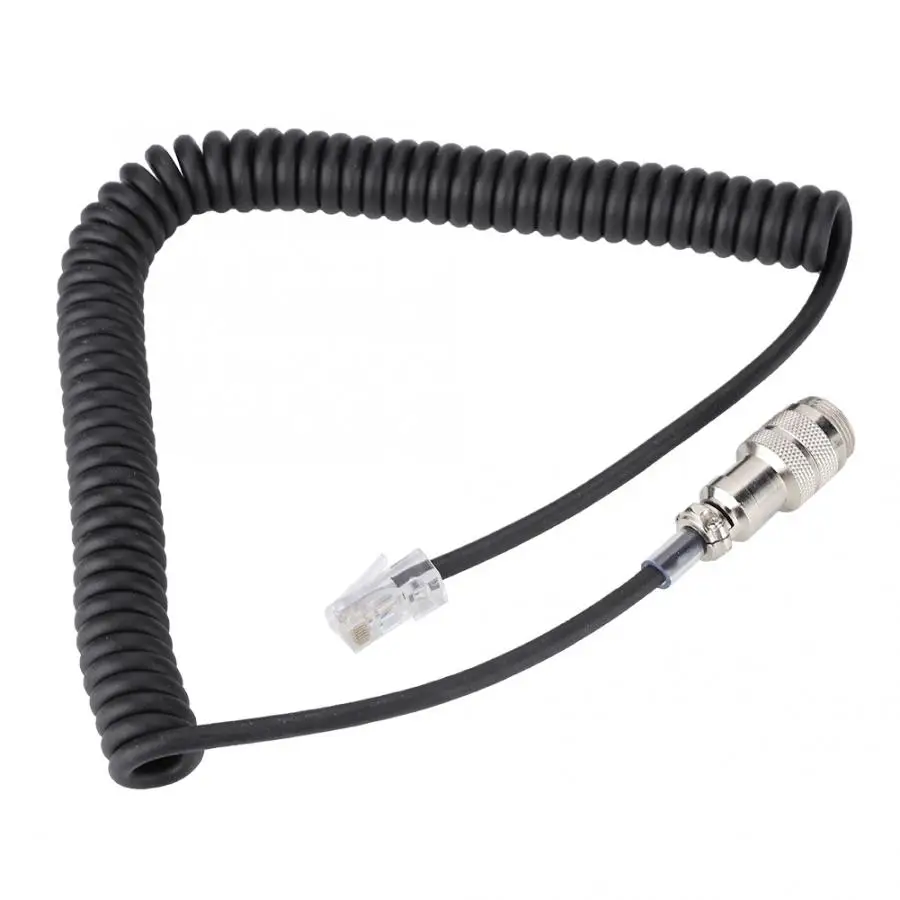 Аксессуары для микрофона 8pin-RJ-45 Модульный адаптер микрофона для Yaesu FT-450D FT-897D FT-991 FT-891 профессиональный микрофон