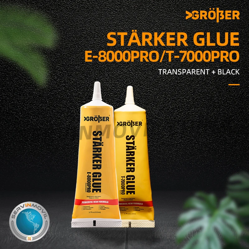 E8000 /T7000  For Mobile Phone Transparent/Black Strong Liquid Glue  Clear Leather Adhesive 110ml For Mobile Phone Touch Screen relife 50ml cp 0001 transparent adhesive clear liquid glue cp 0002 glue mobile phone frame repair lcd screen glass glue