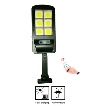 

solar light lamp floodlight reflector Super Bright Power Outdoor Motion Sensor Light,LED on Both Side Waterproof for Deck,Yard,G