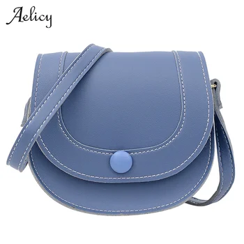 

Crossbody Bags For Women Half Round Messenger Bag Pu Leather Handbags Shoulder Bag Sac Main Femme Oval Diagonal Coin Purse
