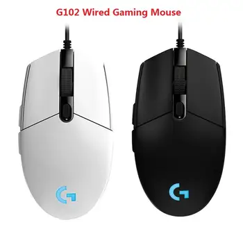 

Original Logitech G102 Gaming Mouse MACro Programmable Mechanical Buttons 6000DPI RGB Wired Mouse