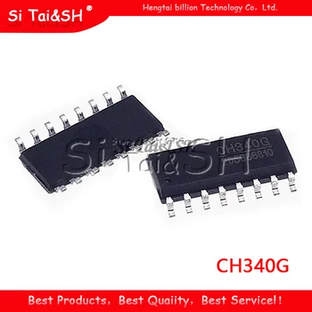 

5PCS CH340G SOP16 340G SOP-16 CH340 SOP Original IC R3 Board Free USB Cable Serial Chip