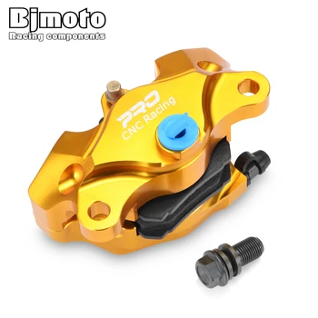 

BJMOTO For KTM Vespa Honda Kawasaki Ducati 2 Piston Street Sport Brake Caliper Front Rear Disc Brake Master Cylinder Pump