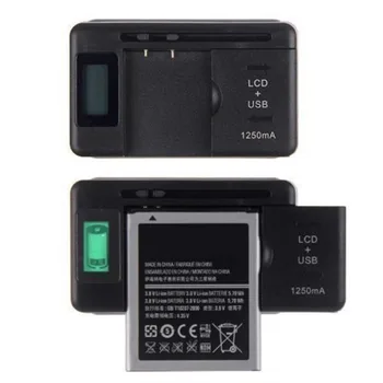 

Universal Battery Charger LCD Indicator Screen For Mobile Phone charger USB Port For many rechargeable lithium-ion batteries
