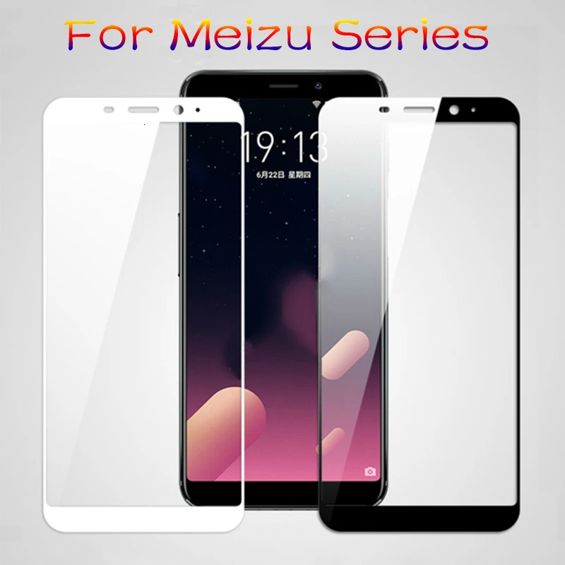 Protective Glass Case On For Meizu Maisie m6 m3 m5 Note m3s m5s m5c Pro 7 Tempered Glas Pro7 m 5 6 Not m5note m6note Cover Film