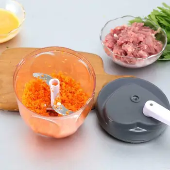 

Multifunction High Quality New High Speedy Design Vegetable Fruit Twist Shredder Manual Meat Grinder Chopper Garlic Cutter
