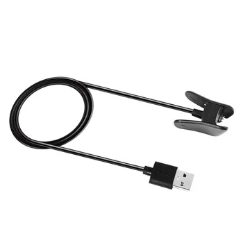 

100cm Portable Smartwatch Charger Clip Data Cable Power Charging Cord For Garmin Vivosmart 4