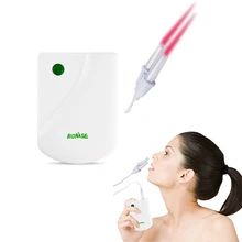 BioNase Nose Care Therapy Machine Nose Rhinitis Sinusitis Cure Hay Fever Low Frequency Pulse Laser Nasal Therapeutic Instrument