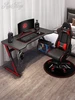 Computer table desktop home simple bedroom game table gaming table and chair combination set desk desk small table ► Photo 2/4