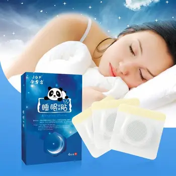 

4pcs/box Improve Insomnia Pain Patch Relieving Stress Anxiety Insomnia Heart Pattern Sticker Chinese Herbal Medical Plaster