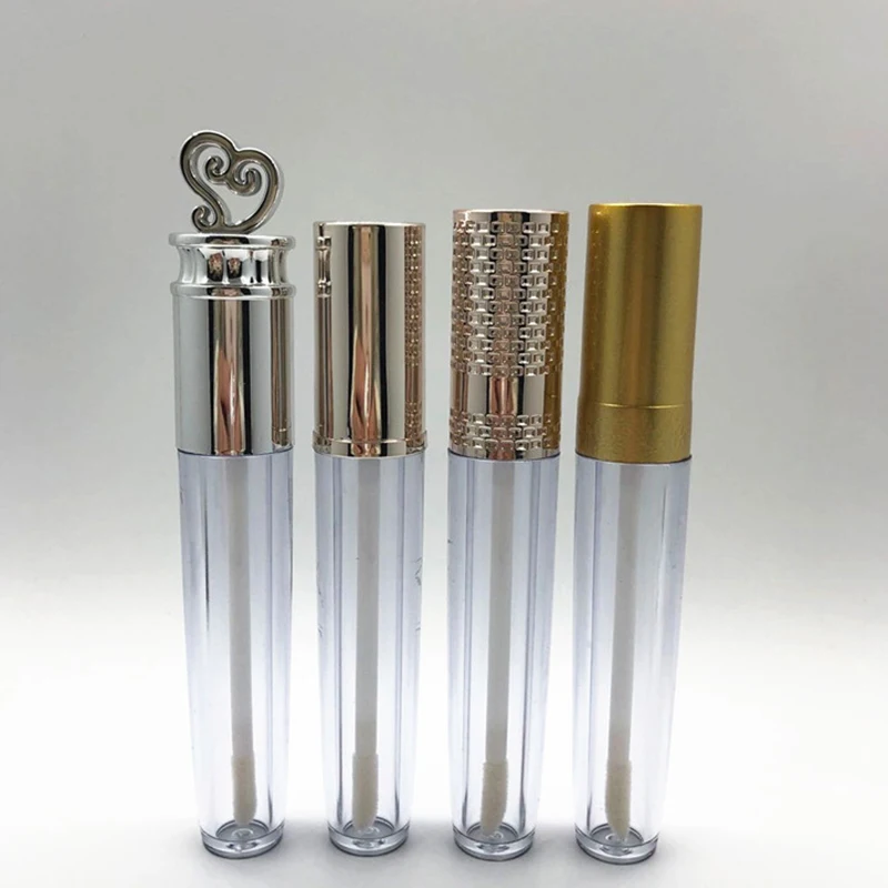 

10/50pcs 5ml Empty Transparent Lip Glaze Tube Seal Cover Lip Gloss Packaging DIY Cosmetic Container Empty Lip Gloss Tube