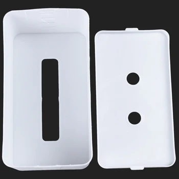 

LBER rectangular Plastic tissue napkin box toilet paper dispenser case holder home office decoration (white) 21.5*9.3*12cm