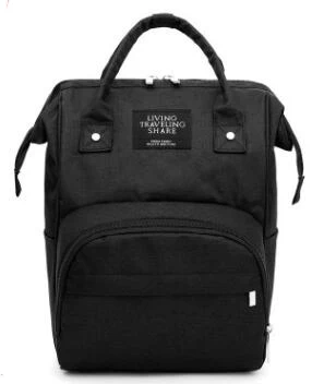 UOSC модный рюкзак женский рюкзак для отдыха корейский женский рюкзак Повседневная дорожная школьная сумка для девочек классический рюкзак для мамы - Цвет: Black