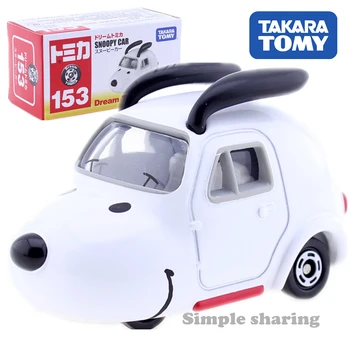 

TOMICA Dream 153 Snoopy Peanuts Takara Tomy AUTO Cars Motors Vehicle Diecast Metal Model Collection Gift Kids Toys New