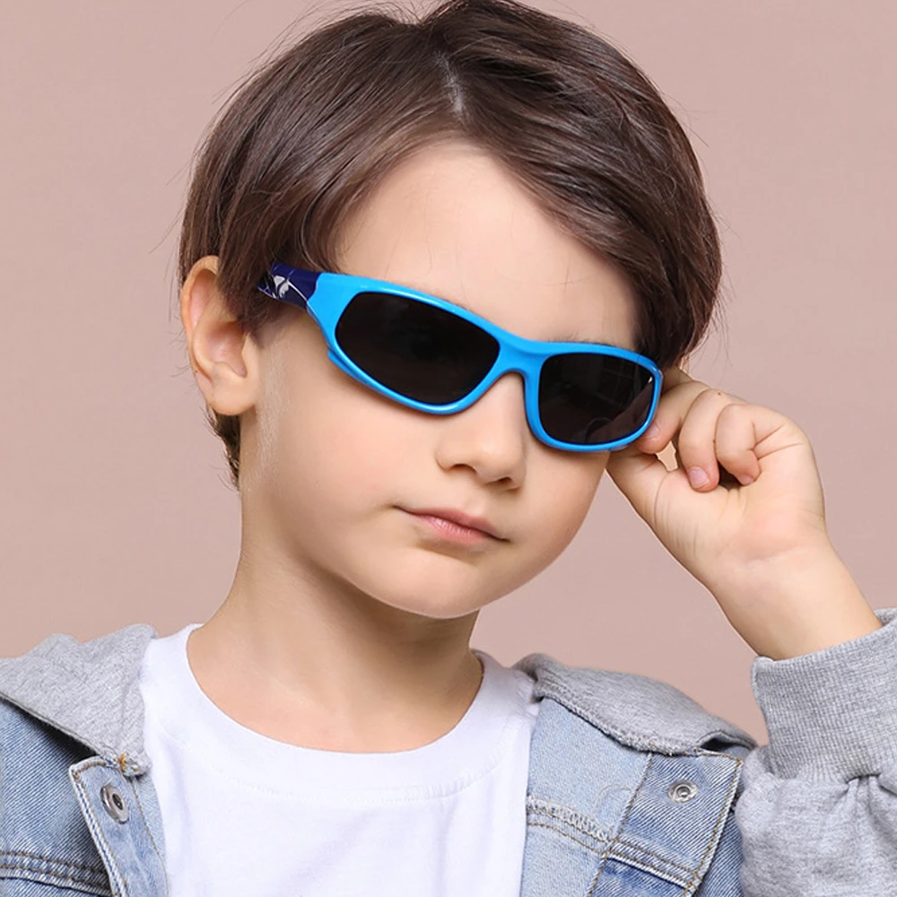 lentes de seguridad de Gafas de sol polarizadas para niños y niñas 