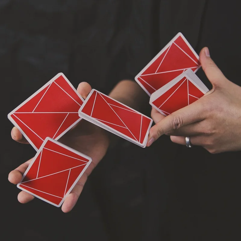 

1 Deck Cardistry Deck Flexible Playing Cards Designed by TCC and Printed by USPCC Magic Poker Deck Magic Props