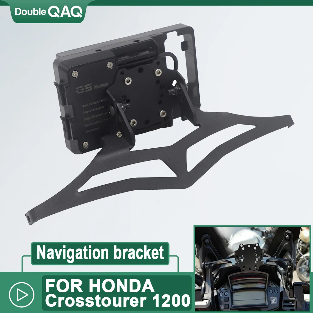 

For Honda crosstourer 1200 VFR 1200X crosstourer 2016 Stand Holder Phone Mobile Phone GPS Plate Bracket