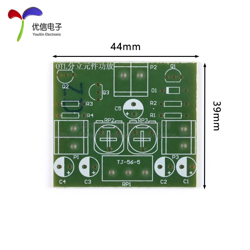 OTL discrete component power amplifier teaching kit making DIY welding process skills training | Электроника