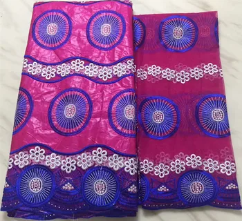 

bazin riche fabric african lace fabric 2019 high quality bazin riche getzner 2+5yards nigerian lace fabrics for wedding PL-E13