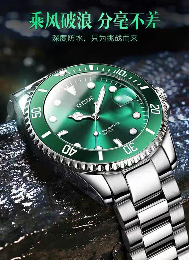 Top Brand Keystar Luxury Men S Watch 30m Waterproof Date Clock Male Sports Watches Men Quartz Wrist Watch Relogio Masculino Quartz Watches Aliexpress