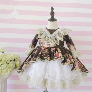 

2020 Summer New VTG Children's Dress Children's Lolita Baby Dress Baby Girls Party Wedding Holiday Dress