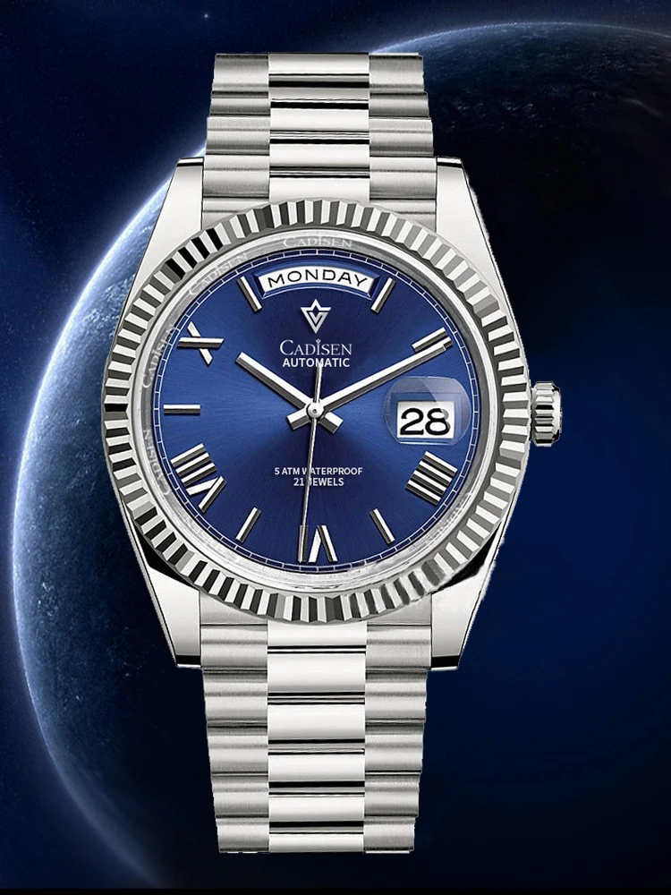 CADISEN DESIGN Men's Watches Mechanical Watch For Men Automatic Watch Men Luxury Wrist Mens mechanical watch
