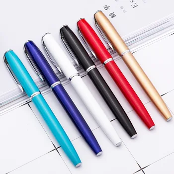 

10 Pcs Metal Signature Pen Hotel Business Gift Pen Ball Pen Metal Gel Pen Wholesale Drop Shipping Gift Pen