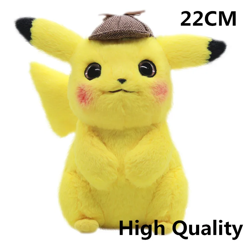 Высокое качество Peluche Jigglypuff Charmander Gengar Bulbasaur Сквиртл Покемоны плюшевые игрушки для детей подарок для деятельности - Цвет: 22cm High Quality