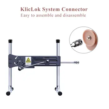 HISMITH Silicone Super Long Dildo 25cm Insertable Length Premium Sex Machine KlicLok System Connector Powerful Suction cup Dildo 6