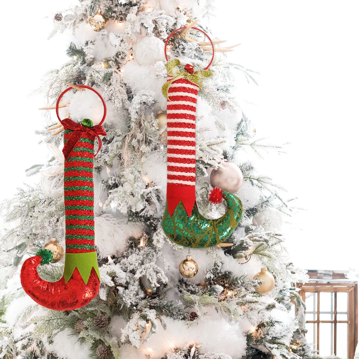Новые рождественские украшения, рождественские украшения для дома, Navidad Metty, рождественские сапоги, Санта Клаус, компьютерное покрытие, украшения