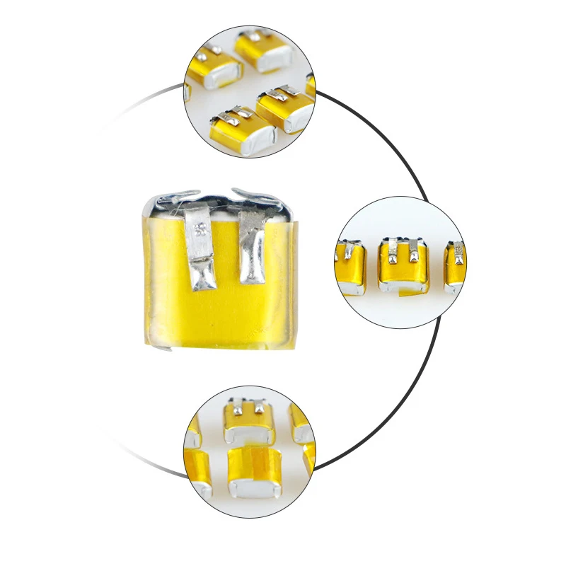 3.7v Polymer Lithium Battery 4Pcs 50mah 501012 30MAH 401010 401012 Suitable for I7 i8 i9 i10 Earphone Headset MP3 MP4 Toy GPS power tool battery rechargeable lithium batteries