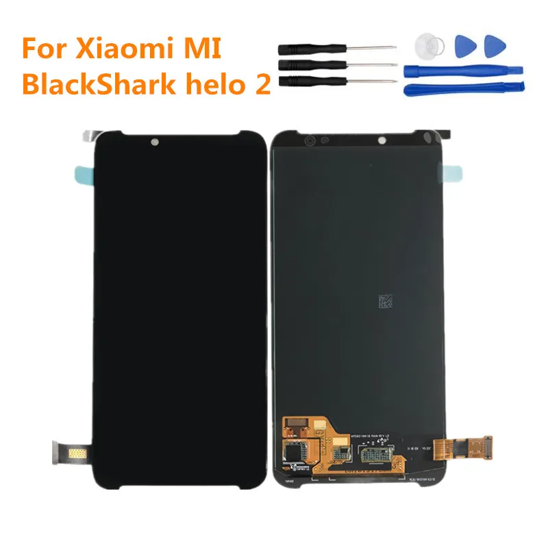 

For Xiaomi Black Shark HELO 2 AWM-A0 Lcd Screen Display Touch Screen Digitizer AWM-A0 Replacement Xiaomi BlackShark 2 LCD+tools