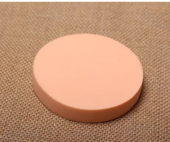 

Studio Makeup Artists Use Wet Puff Big round Flutter Wet and Dry Dual Purpose Puff White Sponge