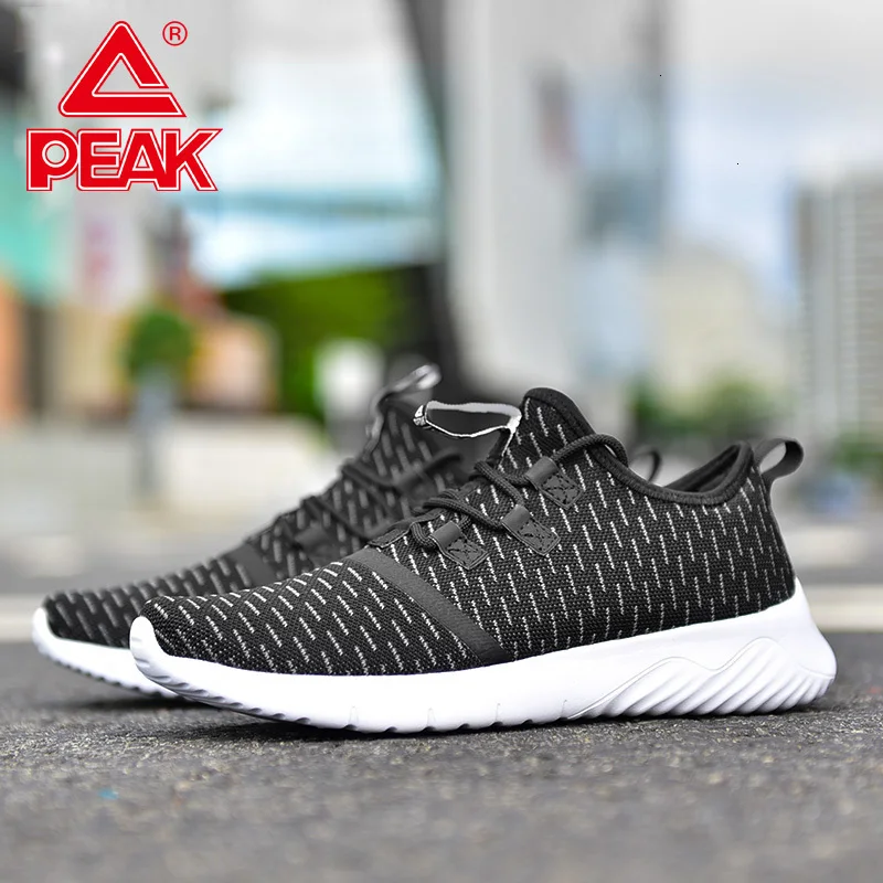 

PEAK Men's Running Shoes Outdoor Athletic Sport Shoes Lightweight Breathable Footwear Soft Jogging Sneakers Zapatos Hombre
