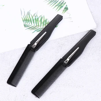

3pcs Foldable Hairdressing Accessories Hair Comb for Travel Men