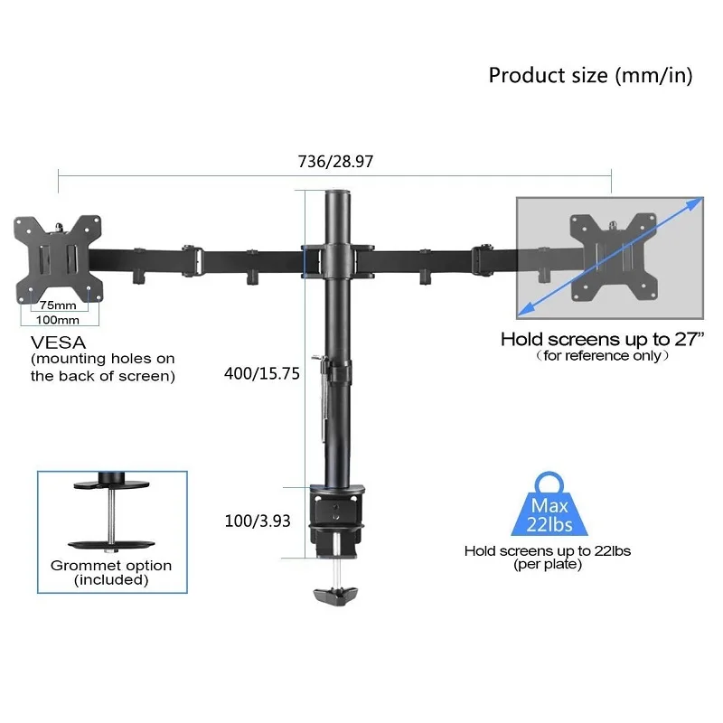 ũž    Ʈ PC ũ ĵ,  ÷ 귡Ŷ, 13 ġ-27 ġ TV LCD ũ  , 10kg ε
