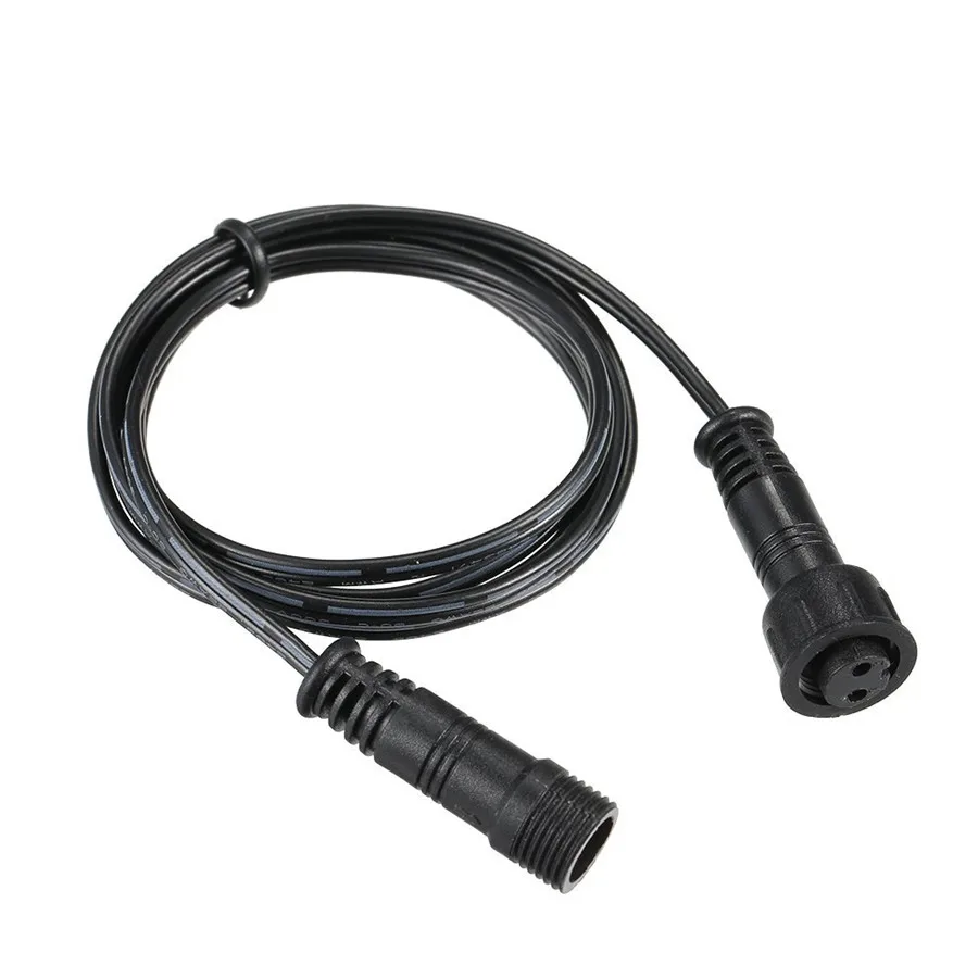 Thrisdar 5PCS 1M Extension Cord Extension Cable For Underground Floor Light IP67 Male and Female Connectors for Decking Light 2