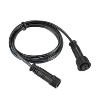 Thrisdar 5PCS 1M Extension Cord Extension Cable For Underground Floor Light IP67 Male and Female Connectors for Decking Light 2