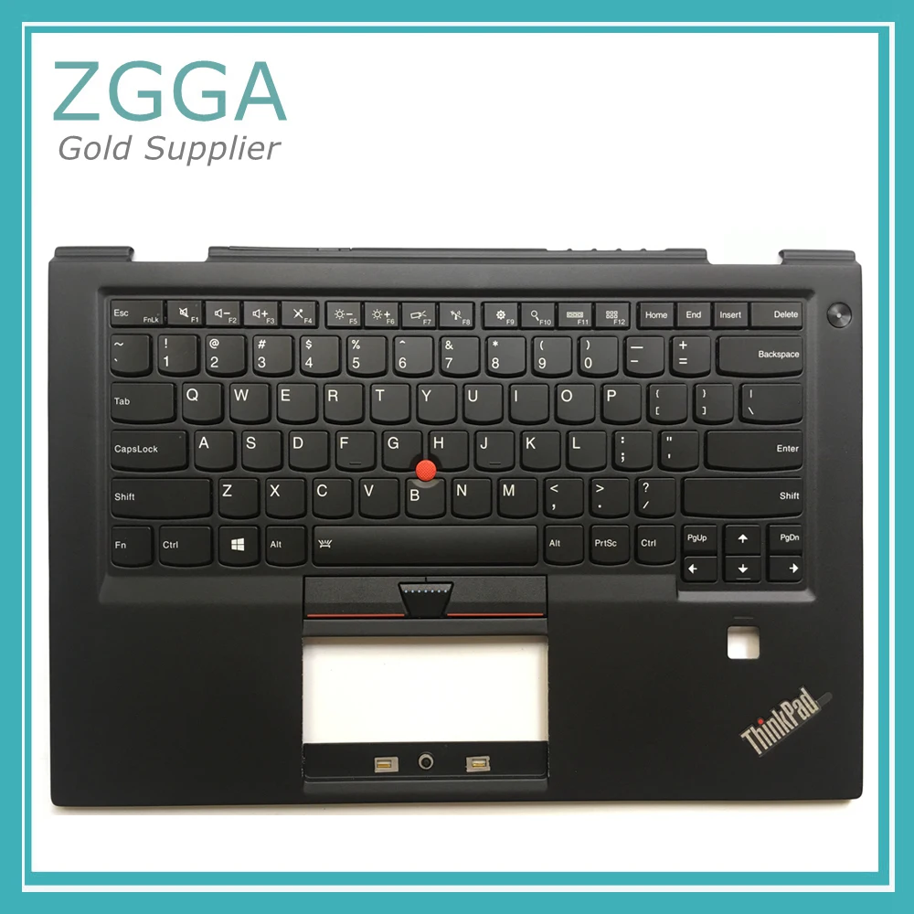 Верхний чехол для lenovo ThinkPad X1 Carbon Gen 4 4th 20FB 20FC Упор для рук крышка клавиатура США с подсветкой 01AV154 01AV193