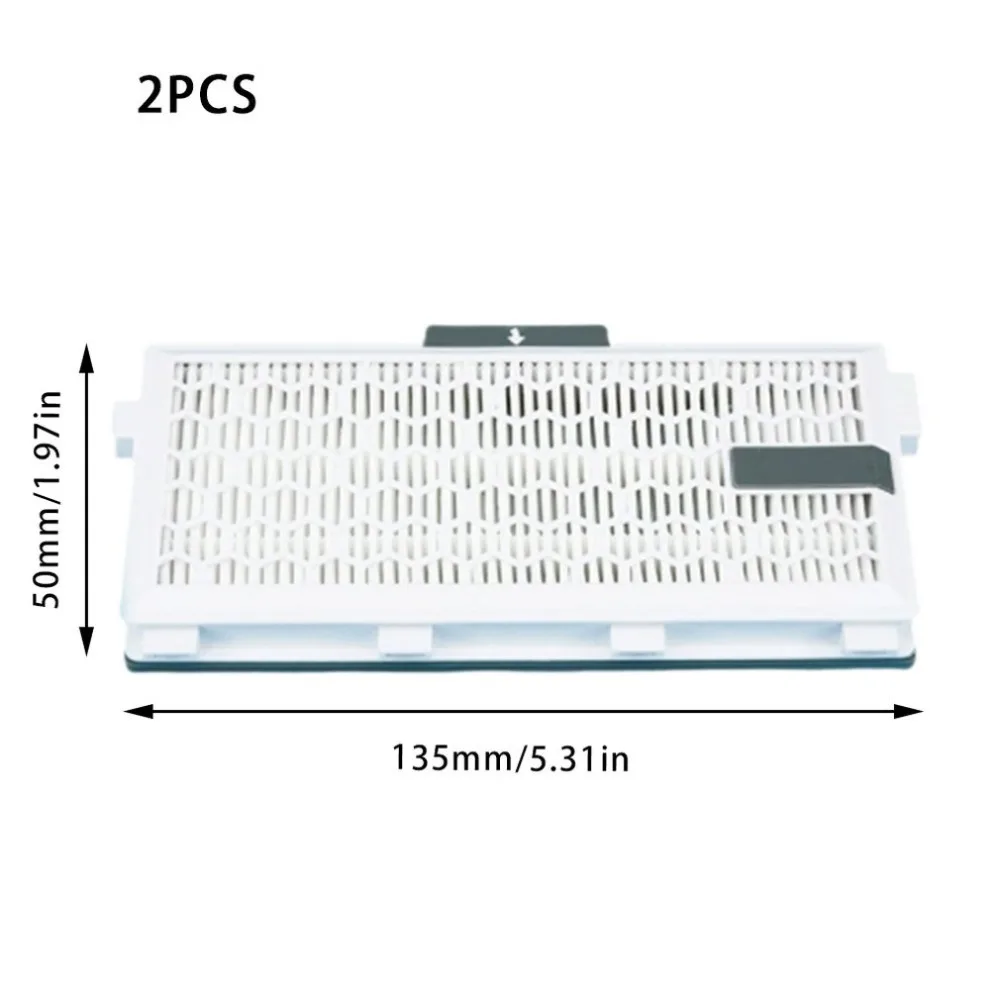 2 упаковки для Miele ДЛЯ Sf-Ha 50 Hepa Airclean фильтр с Timestrip для Miele S4000 S5000 S6000 S8000 C2-C3 в комплекте