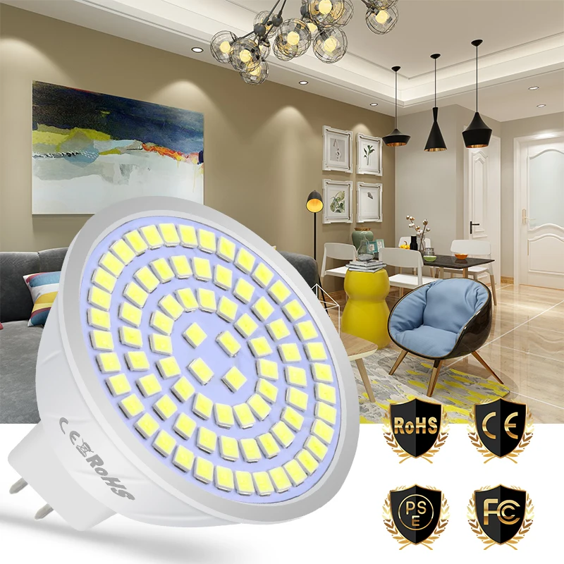 

GU10 LED Bulb E27 LED Spot Light 3W 5W 7W LED Lamp MR16 220V Home Energy Saving Lamps For Bedroom Living Room Bathroom Ampoule