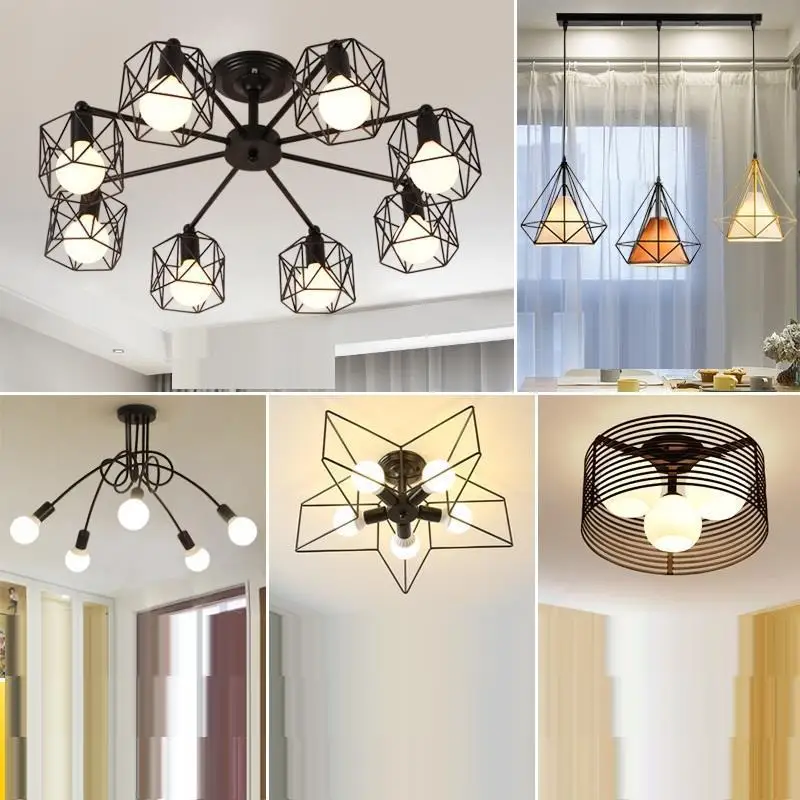 Современный блеск E Pendente Para Sala De Jantar Verlichting Hanglamp Luminaria Deco Демисезон Лофт подвесной светильник