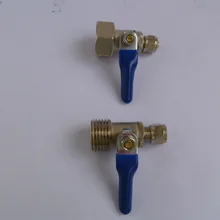 4 точки внутри и снаружи провода поверните 2 в зарядке шарового клапана PE трубы быстрая заглушка шарового клапана очиститель воды очищенная вода