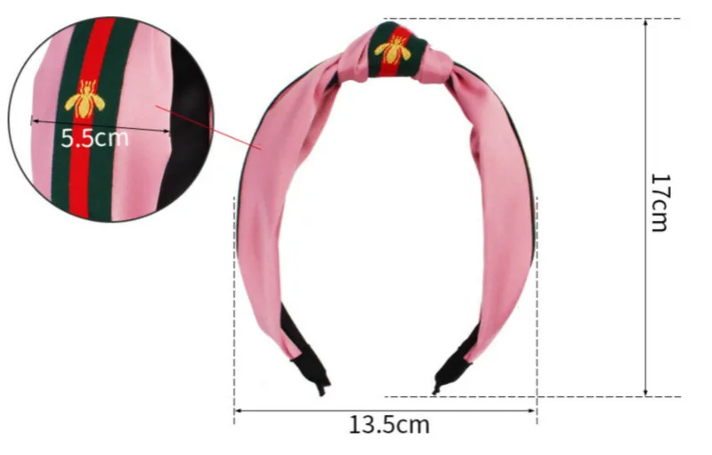 Корейская женская лента полосатая повязка на голову широкая завязанная повязка на волосы женская лента для волос женские аксессуары для