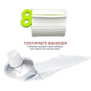 

3pcs Toothpaste Squeezer Roller Tube Manual Dispenser Home Bathroom Accessories Manual Squeezing Toothpaste Clips