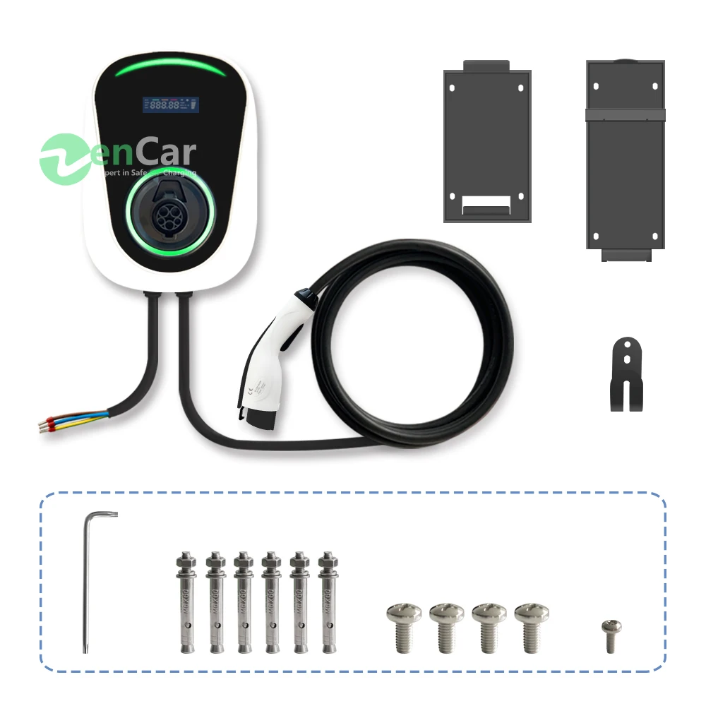 32A EV charging station 7.2kw type 1 connector for