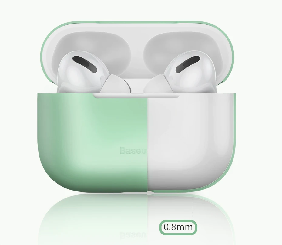 Силиконовый чехол Baseus для Airpods Pro, беспроводной Bluetooth чехол для наушников для Apple Airpods pro, чехол, наушники для Air Pod Pro