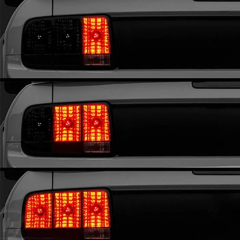 

12V Car Turn Signal Light 3-Step Sequential Dynamic Chase Flash Module Boxes Controller 2PCS Auto Lamps