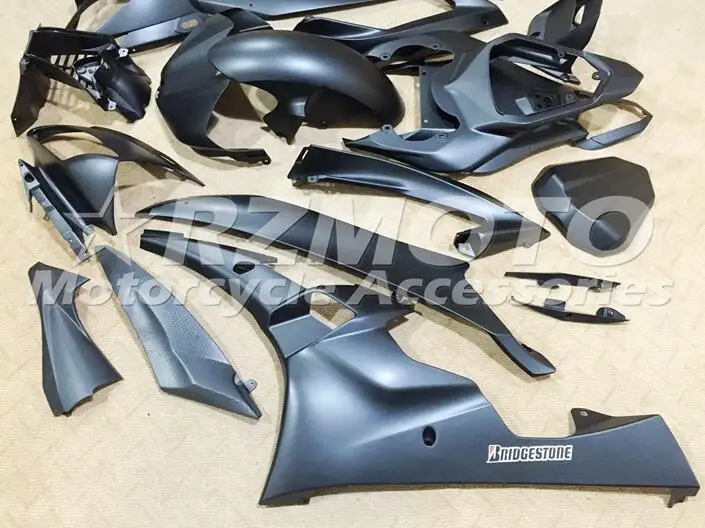 4 подарка ABS полный комплект обтекателей для YAMAHA YZF-R6 2006 2007 Обтекатели набор YZF R6 06 07 литья под давлением пользовательские черные матовые