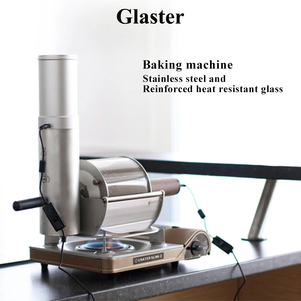 القهوة المحمصة الفول Glaster المنزل مستقيم النار القهوة تحميص آلة صغيرة مقهى استخدام المحمصة 500g حبة البن المحمصة Bean Roaster Coffee Bean Roastercoffee Roasting Aliexpress